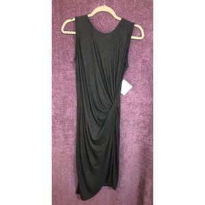 Marshall’s Fitted Gray Midi Dress